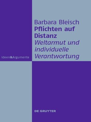cover image of Pflichten auf Distanz